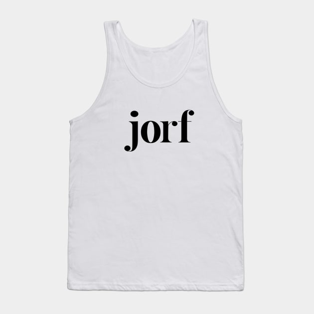 jorf shirt Tank Top by Theo_P